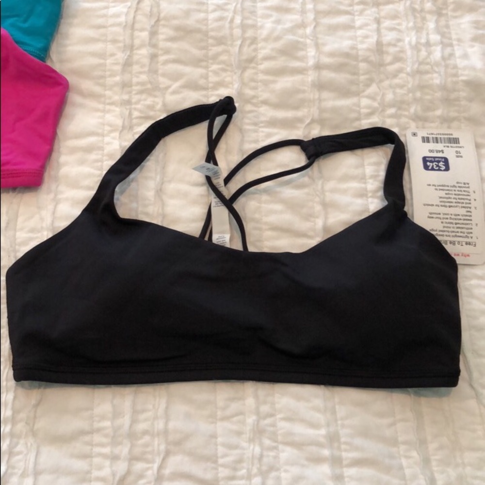 Lululemon free to be bra sz10